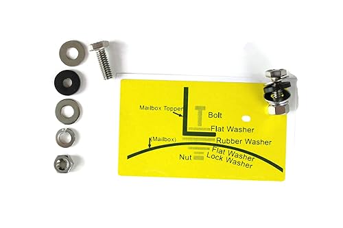 Miniatura 2 de Hobby, Recreation and Career Style Metal Powder Coated Mailbox Topper (Tent Camping, Matte Black)