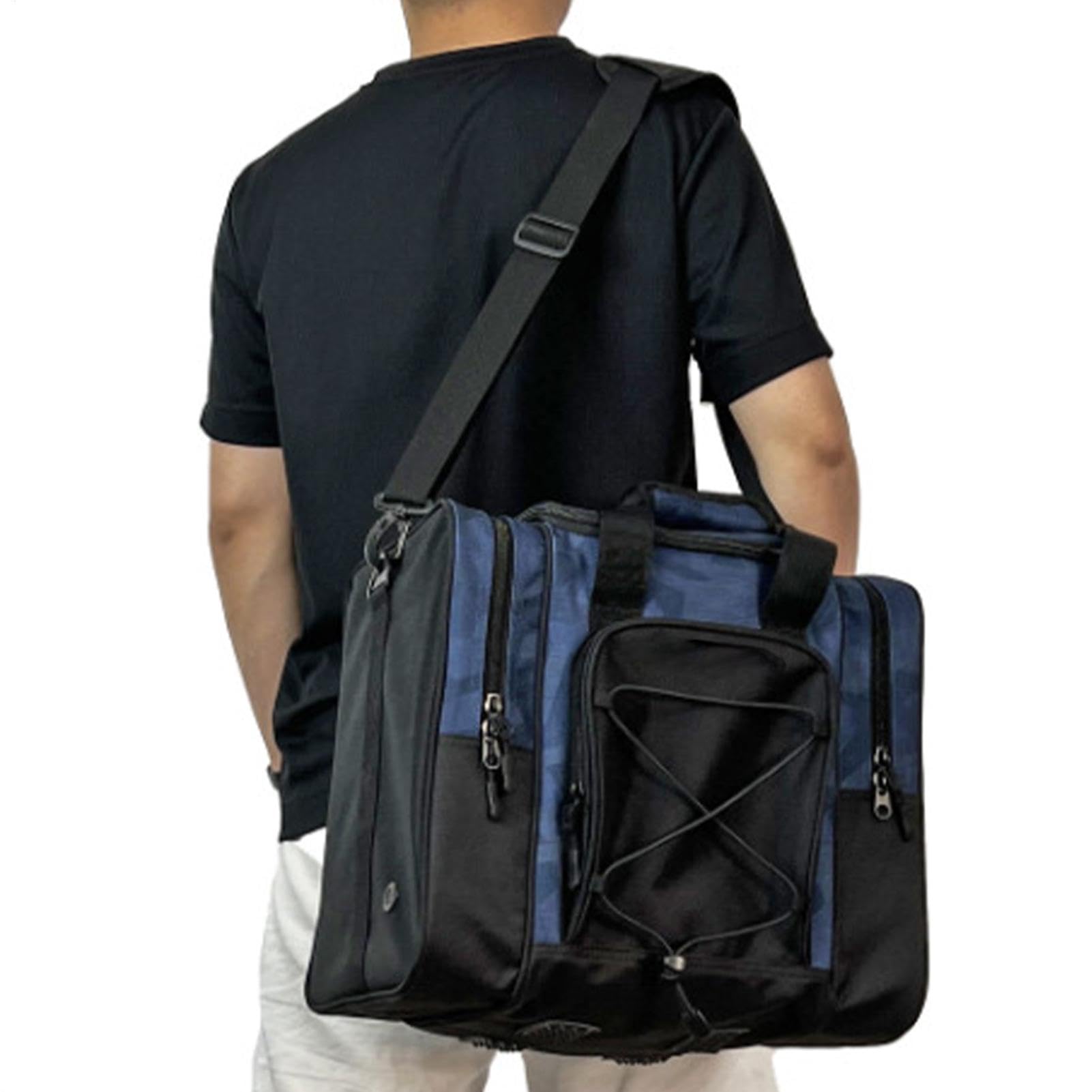 Generico Bowling Ball Carrier, ajustable bowling ball tote, Adjustable Belt Bowling Bag, Padded Bowling Ball Compartment, Adjustable Bowling Ball Carrier Bag Multifunctional Tote for Men and Women