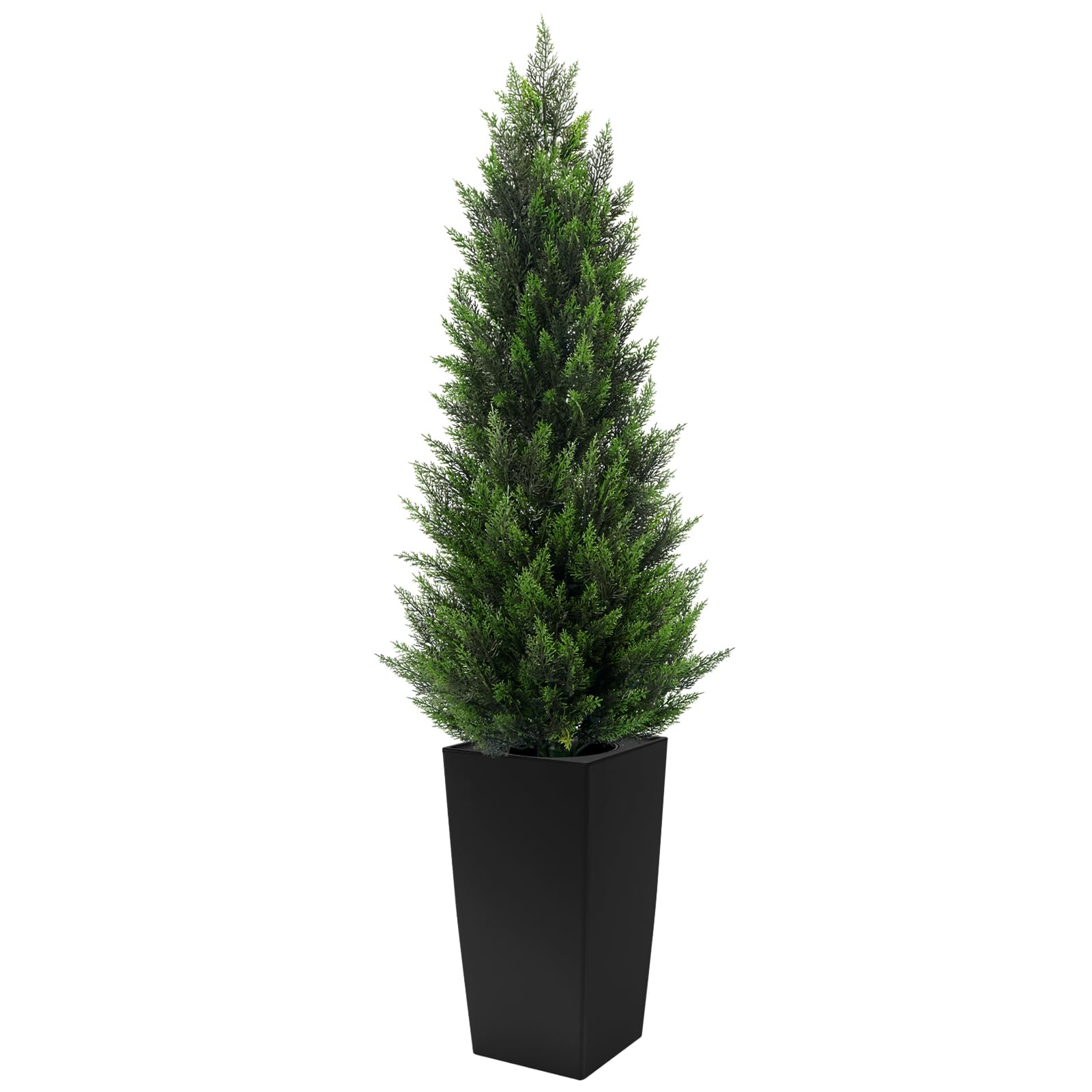 Mavis's Diary 5FT Tall Artificial Cedar Topiary Tree