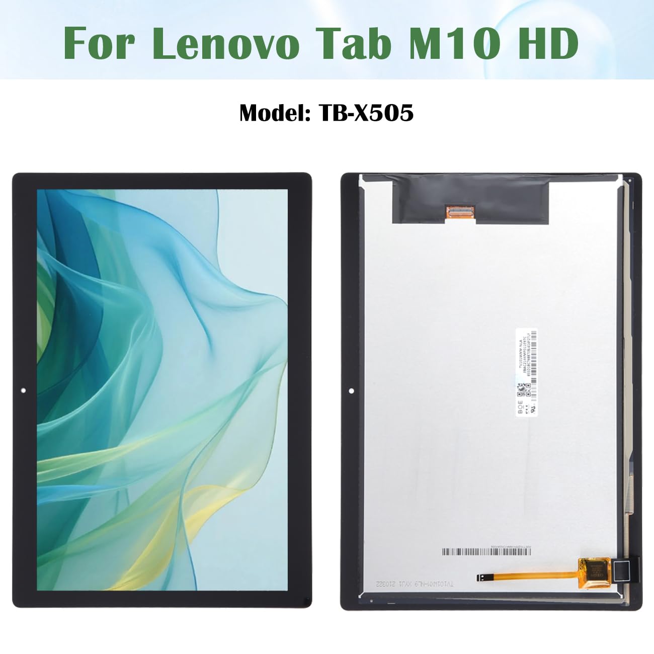 Sostituzione schermo LCD Lenovo Tab M10 10.6 Pollici TB-X505 Kit - Dettaglio