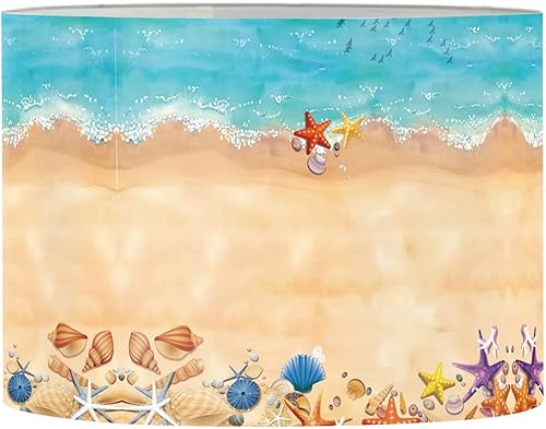 Miniatura 1 de Xoenoiee Persianas de lámpara de tambor de PVC con marco de metal, pantalla cilíndrica, Spider UNO Euro Fitter para lámparas de mesa, lámparas de