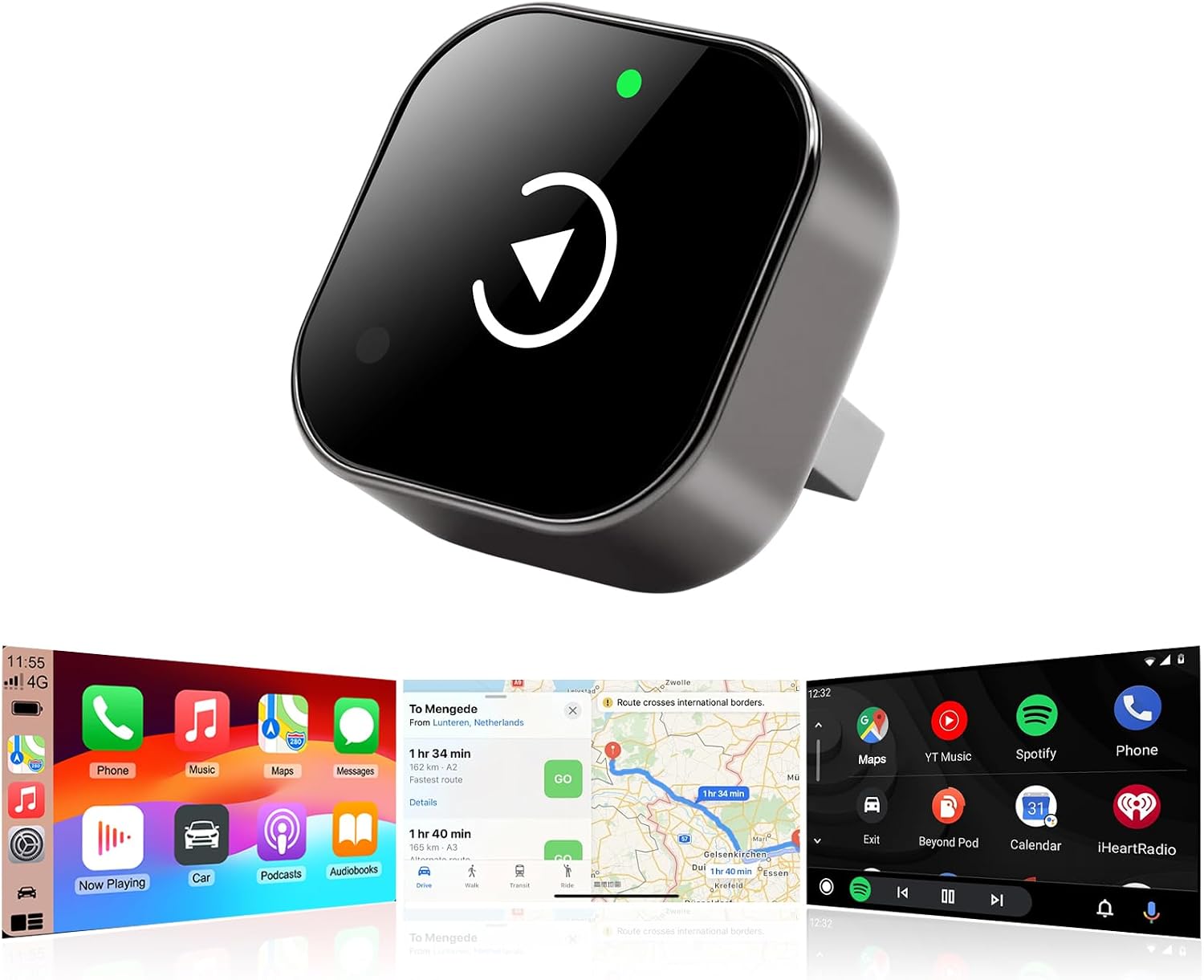 Wireless CarPlay & Android Auto Adapter for Existing Wired Systems