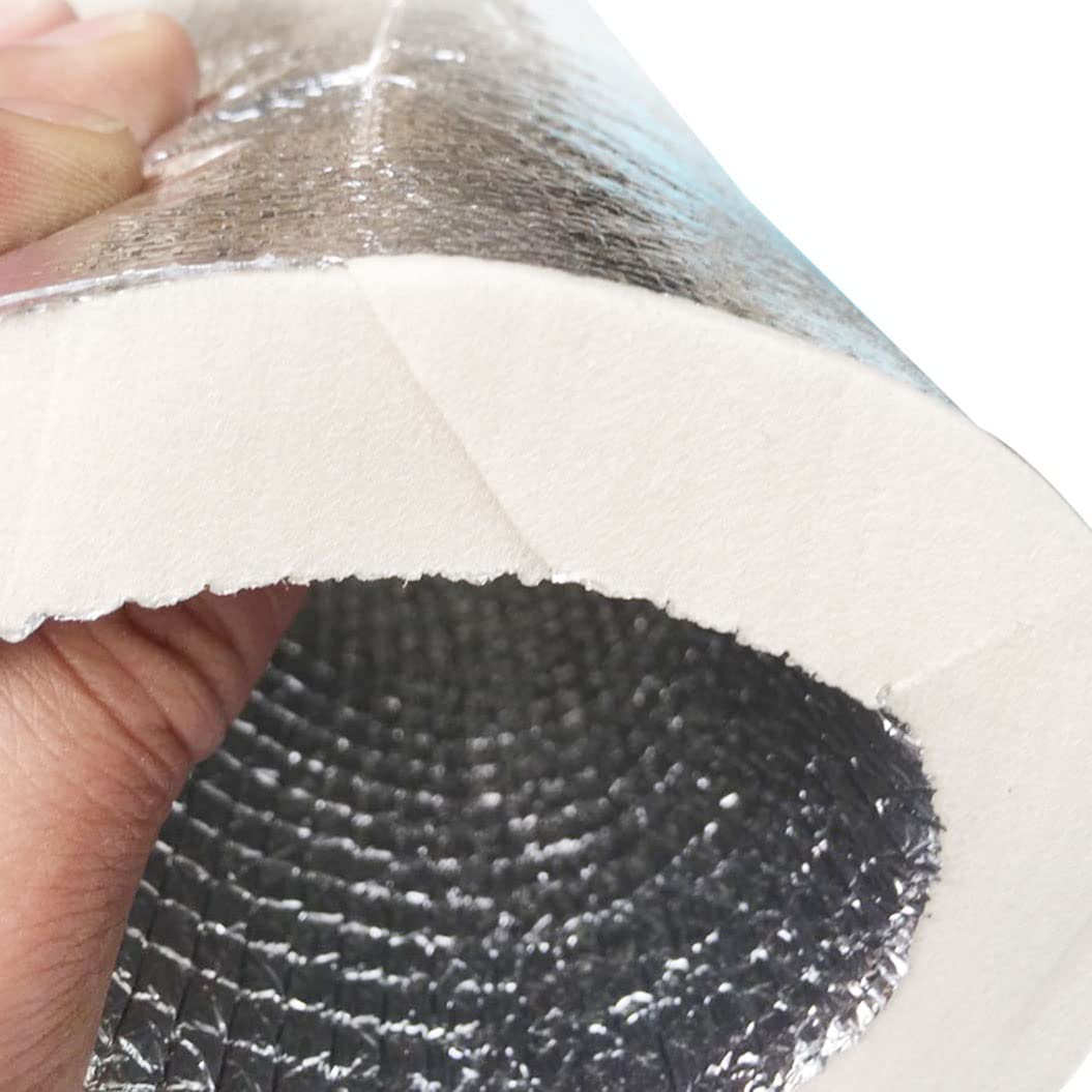 Guaina Isolante Flessibile, Tubo Isolante Antigelo Per Esterni, Tubo di isolamento In Foglio Di Alluminio Autosigillante, Ignifugo, Impermeabile, Facile da Installare ( Size : Inner diameter:250mm )