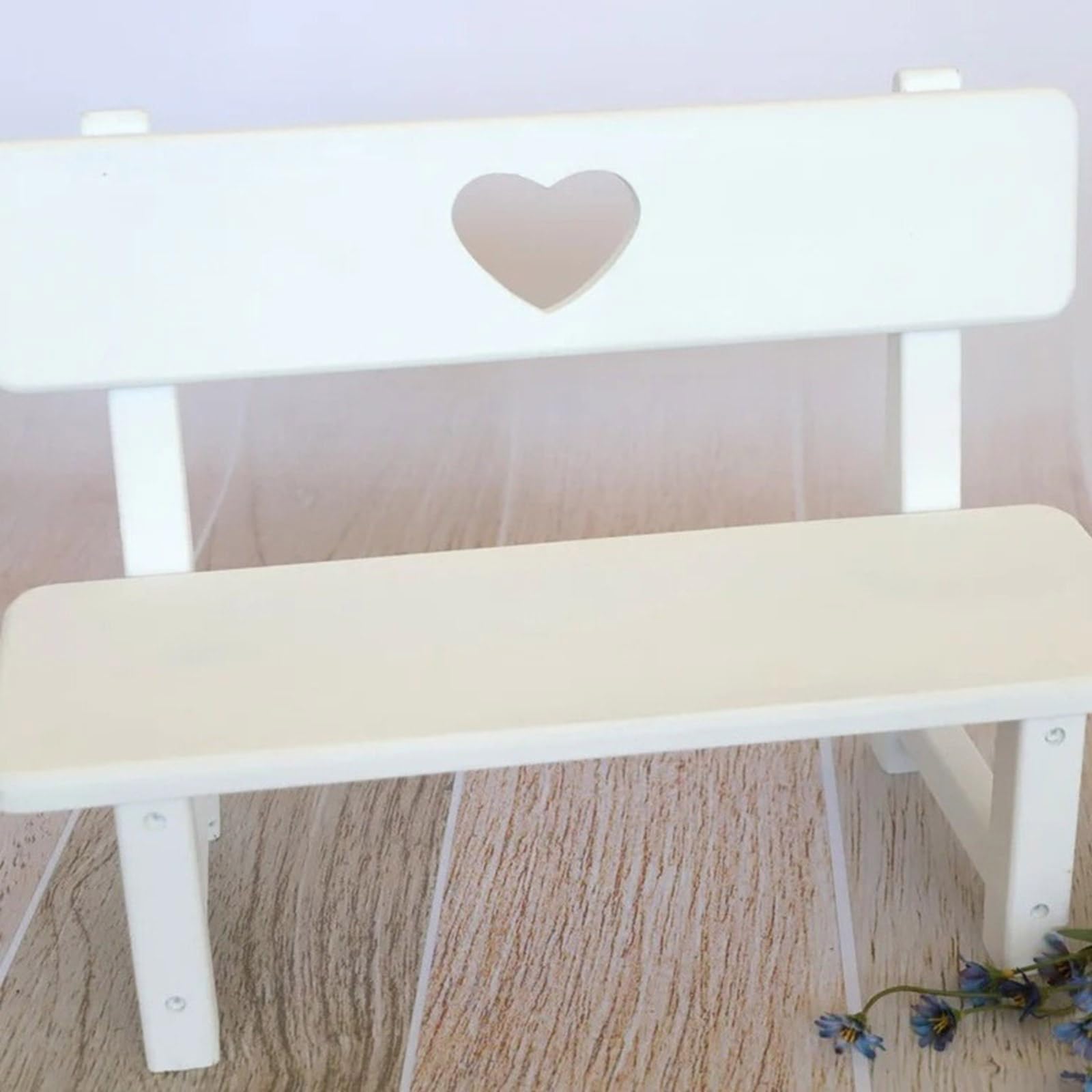 In legno massello retrò piccole panchine fotografia puntelli infantili foto in posa salotti sedia Baby Shoots Puntelli Decorazioni Parco staccabile