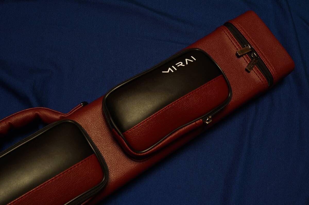 □MIRAI｜MRI46-Bg バーガンディ(4B6S) ビリヤード キューケース 数量