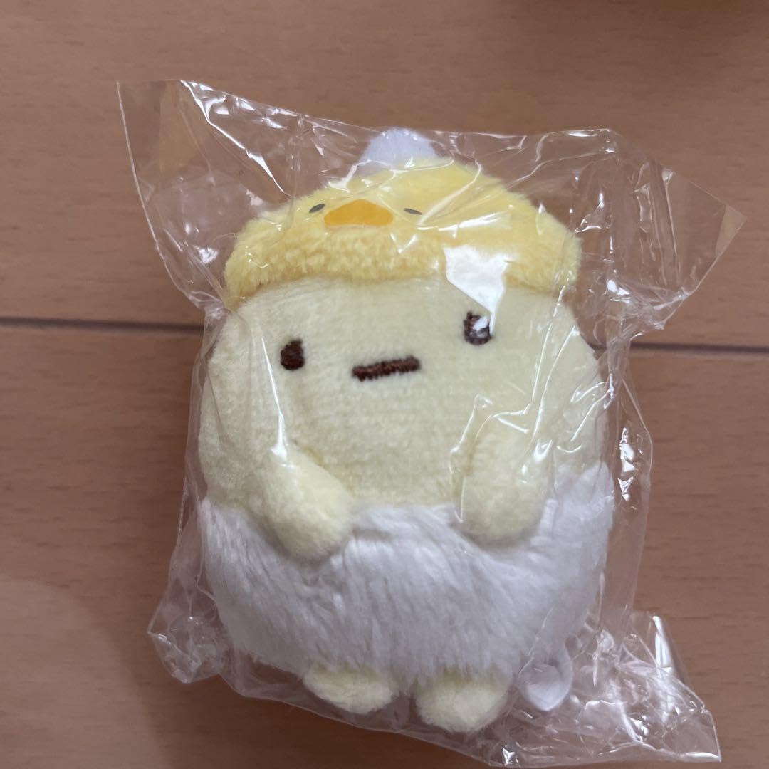 すみっコぐらし　たぴよこ　てのりぬいぐるみ　レア　ミミエボン すみっコぐらしのキッシュシュクレと一緒にゲット！mimi et bon