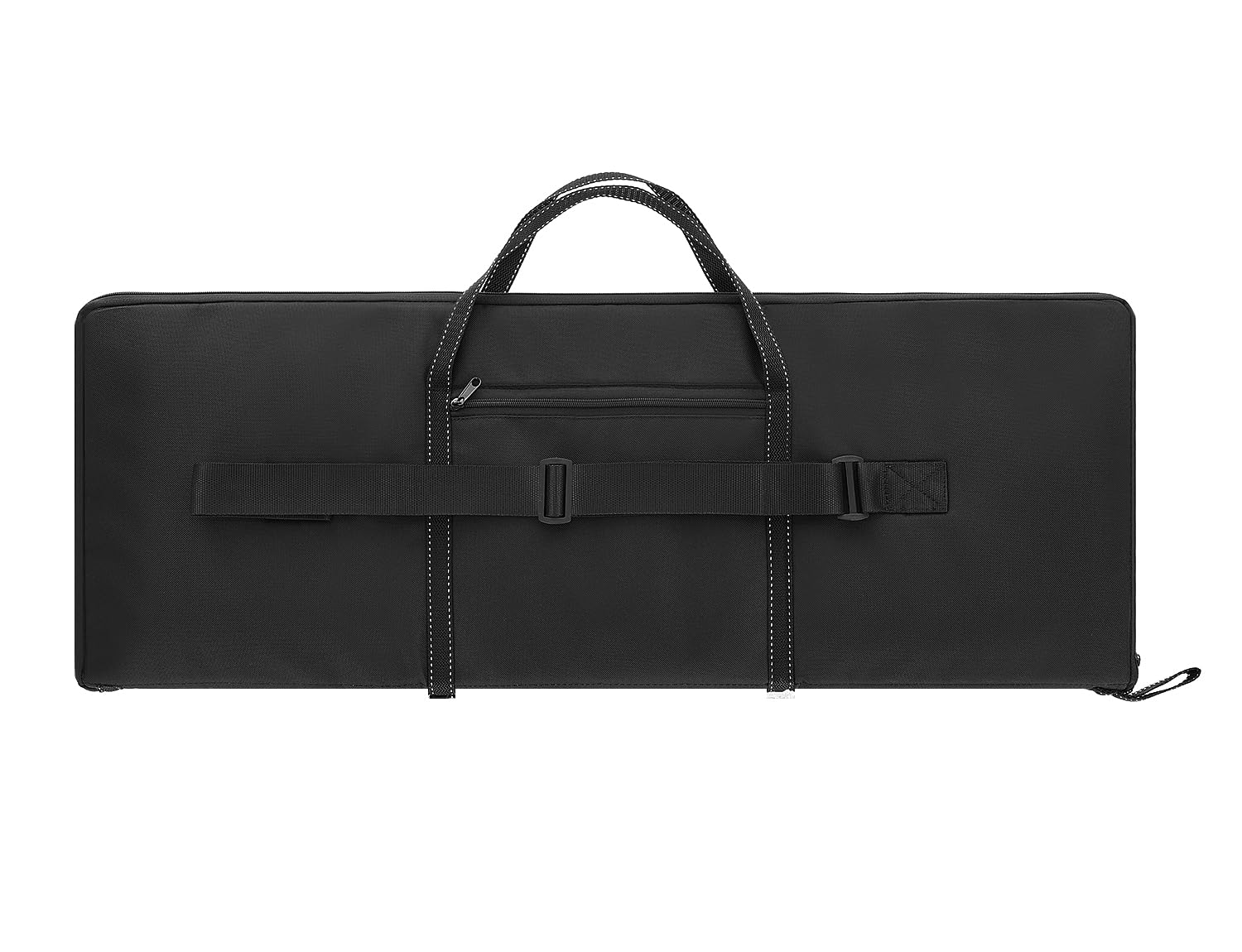 Waffentasche 80/100 cm für Airsoft Gewehr (Gewehrfutteral/Gewehrtasche) abschließbar und gepolstert | Softair Tasche Waffen Futteral mit verschließbaren Außentaschen und Tragegurt