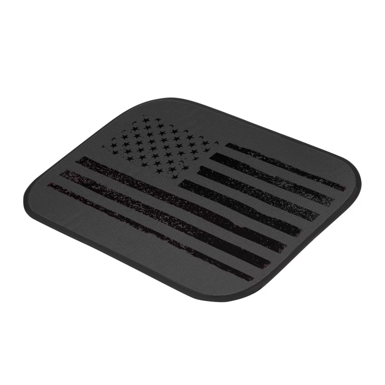 Mintulipy Universal Car Floor Mats with 4 Pieces Set American Flag Heavy-Duty Floor Mats for Cars Anti-dust Automotive — view 3