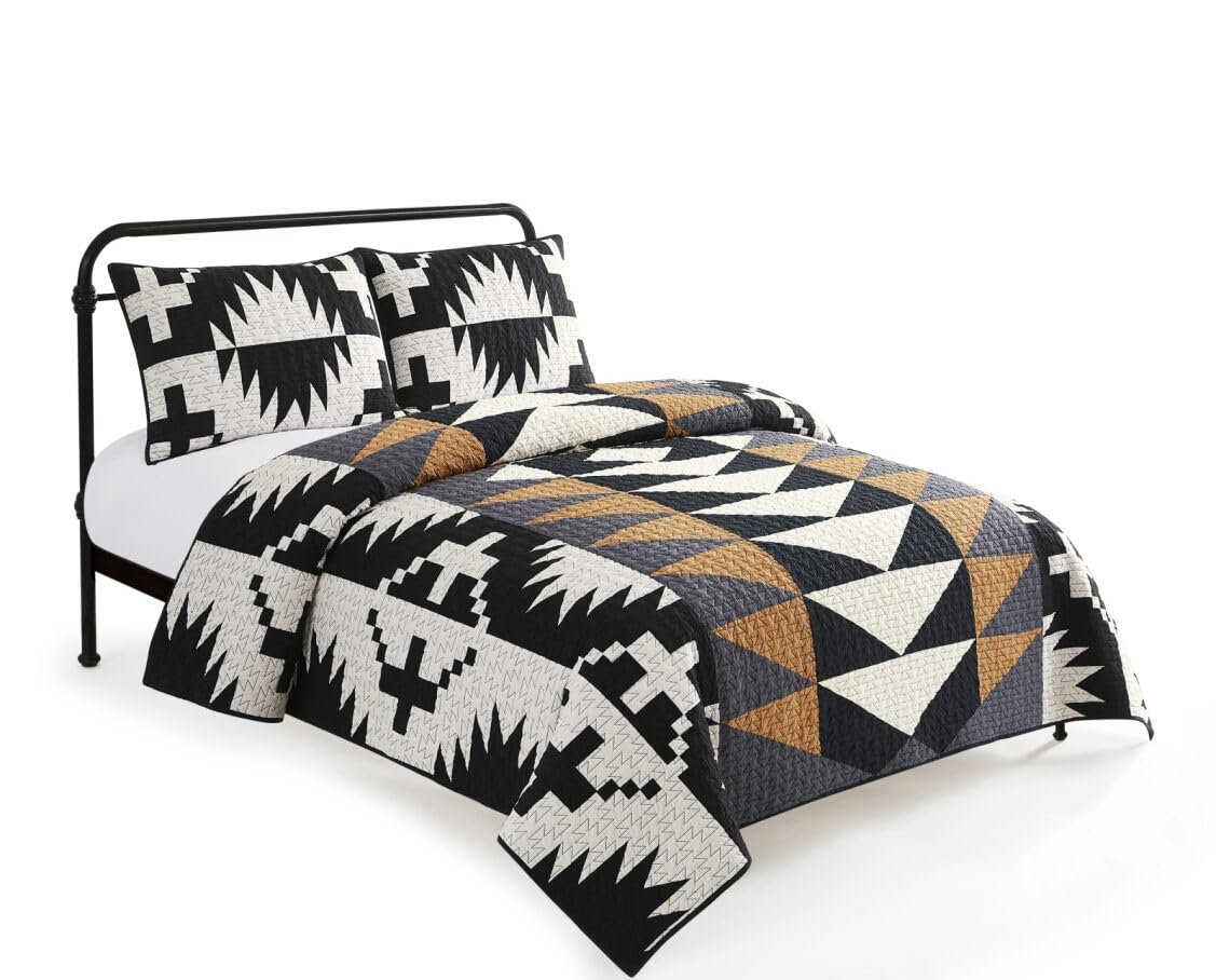 Amazon.com: Pendleton Spider Rock Quilt Bedding Set - 3-Piece