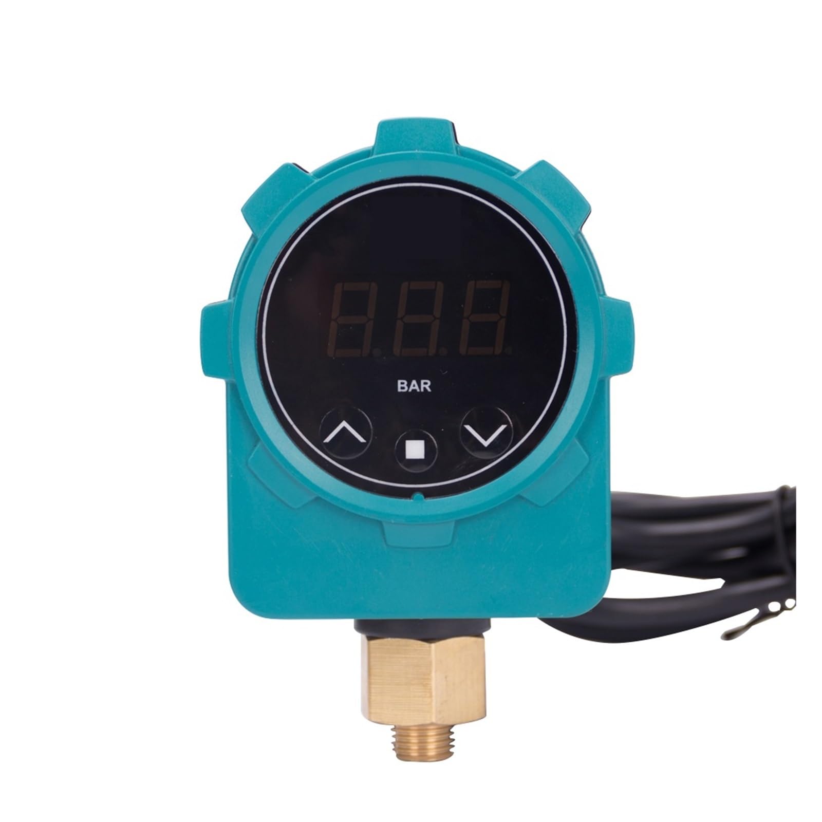Misuratore di Pressione Manometro digitale intellinte for acqua a doppio relè 0-10KG, pressostato di contatto elettrico idraulico del compressore d'aria ad alto controller
