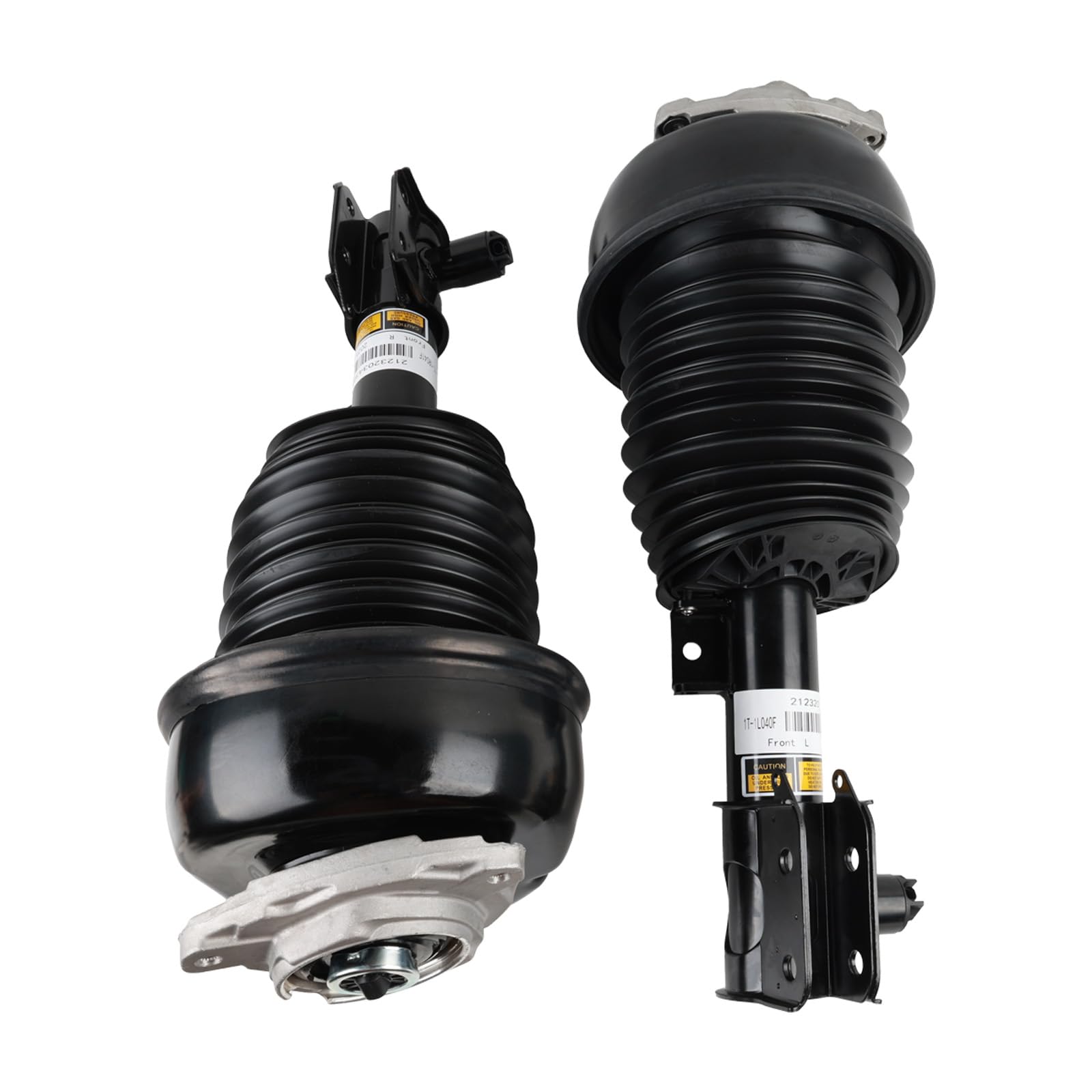 Paire d'amortisseurs de suspension pneumatique avant Droite et gauche OE# A2123208113 A2123208213 A2123203338 A2123203438 Compatible avec Classe E W212 2009-2016 CLS C218 X218 2011-2017