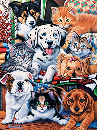 MasterPieces Rompecabezas de 300 Piezas EZ Grip - Hide and Seek - 18"x24" miniatura 2