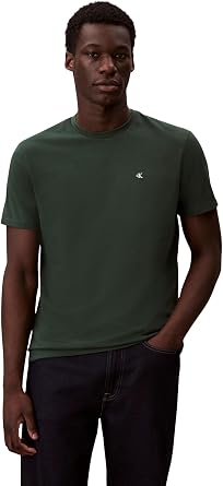 Calvin Klein Men s Short Sleeve Round Neck Classic Monogram T-Shirt