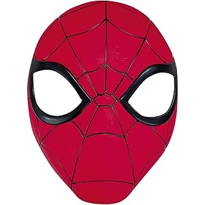 Spara Ragnatele Spiderman Maschera Spider Man 3D Per Bambini E
