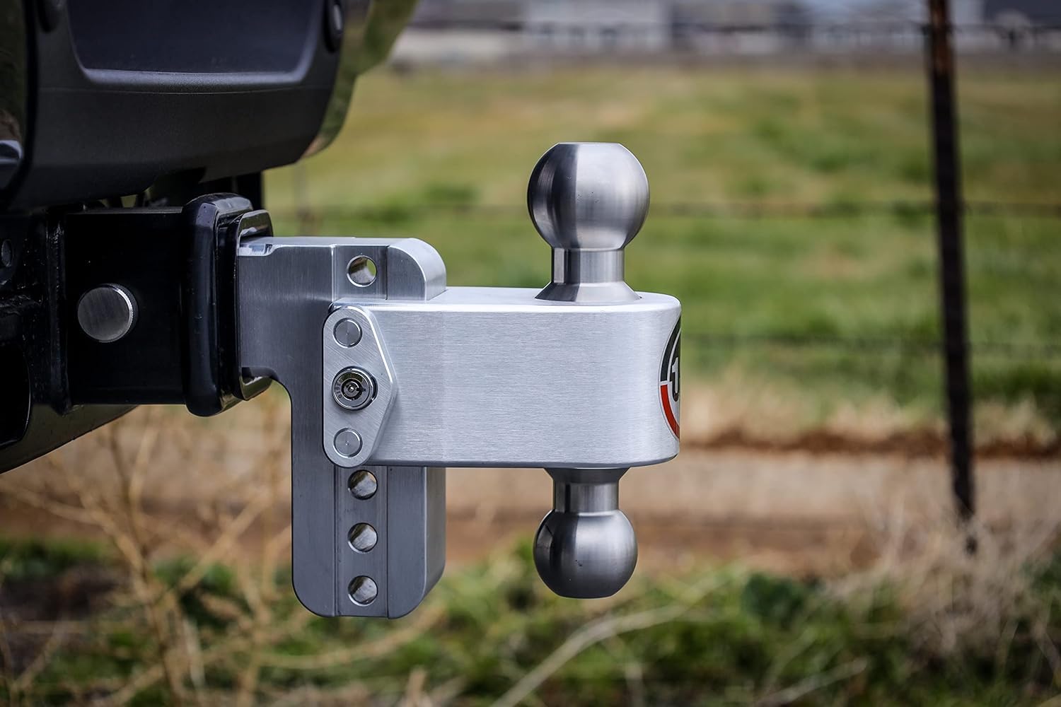 WEIGH Safe 180 Hitch SS Edition 6in Drop Hitch/2in Shank 8K/12.5K GTWR Ball Mount with Keyed Alike 4 Lock Set (LTB6-2-SET)