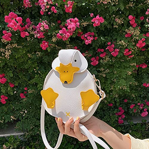 Duck Purse Small PU Leather Crossbody Bag 3D Cartoon Duckling Shoulder Bag Coin Purse Clutch Wallet for Women2