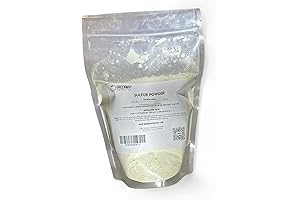 Greenway Biotech Organic Sulfur Powder Fertilizer: Vital Macronutrient for Plant Growth