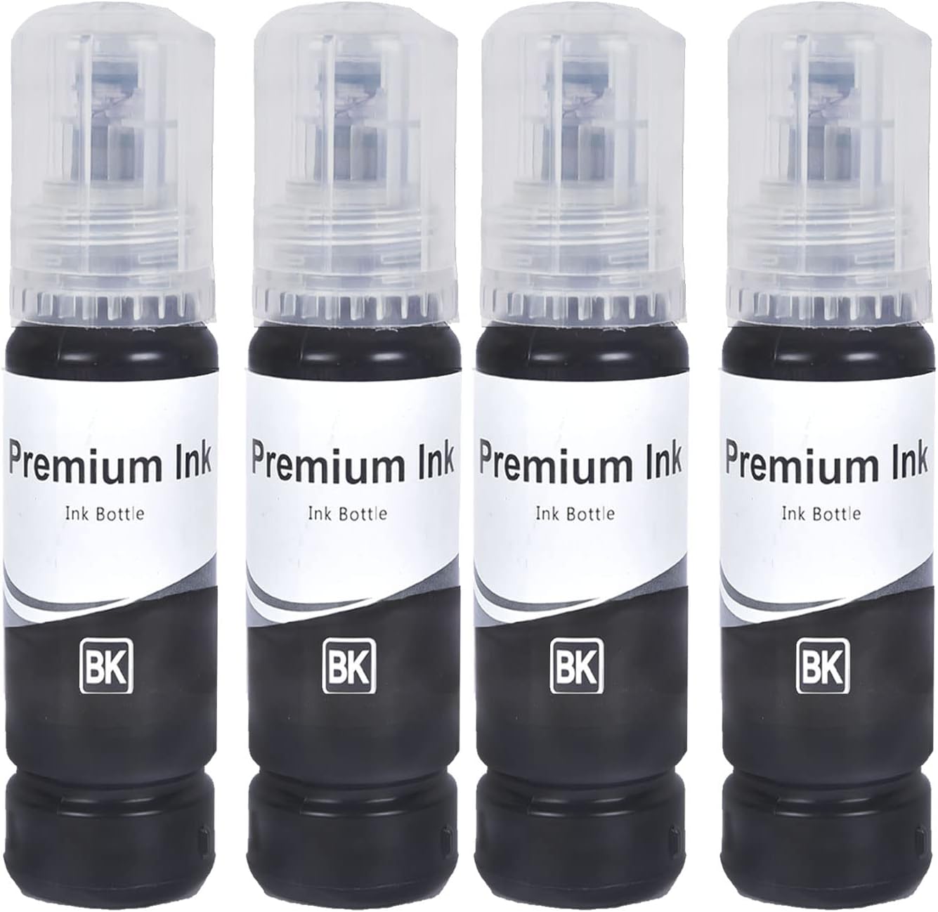 RC PRINT Ink Compatible Refill 003 001 Epson L3100, L3110, L3150, L5190, L1110, L4150, L6170, L4160, L6190, L6160 (Pack of 4 70ml) Each