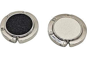 YEMCHI Foldable Purse Hook for Table: Stylish Handbag Hanger for Women