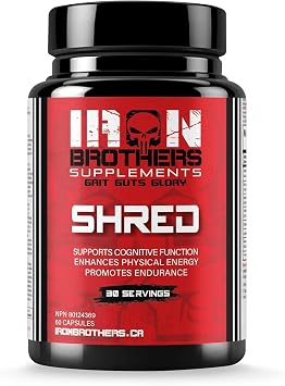 Iron Brothers Thermogenic Fat Burner Metabolism & Appetite Support Grains of Paradise, Green Tea & Infinergy Caffeine Energy & Weight Loss 60 Veggie Capsules