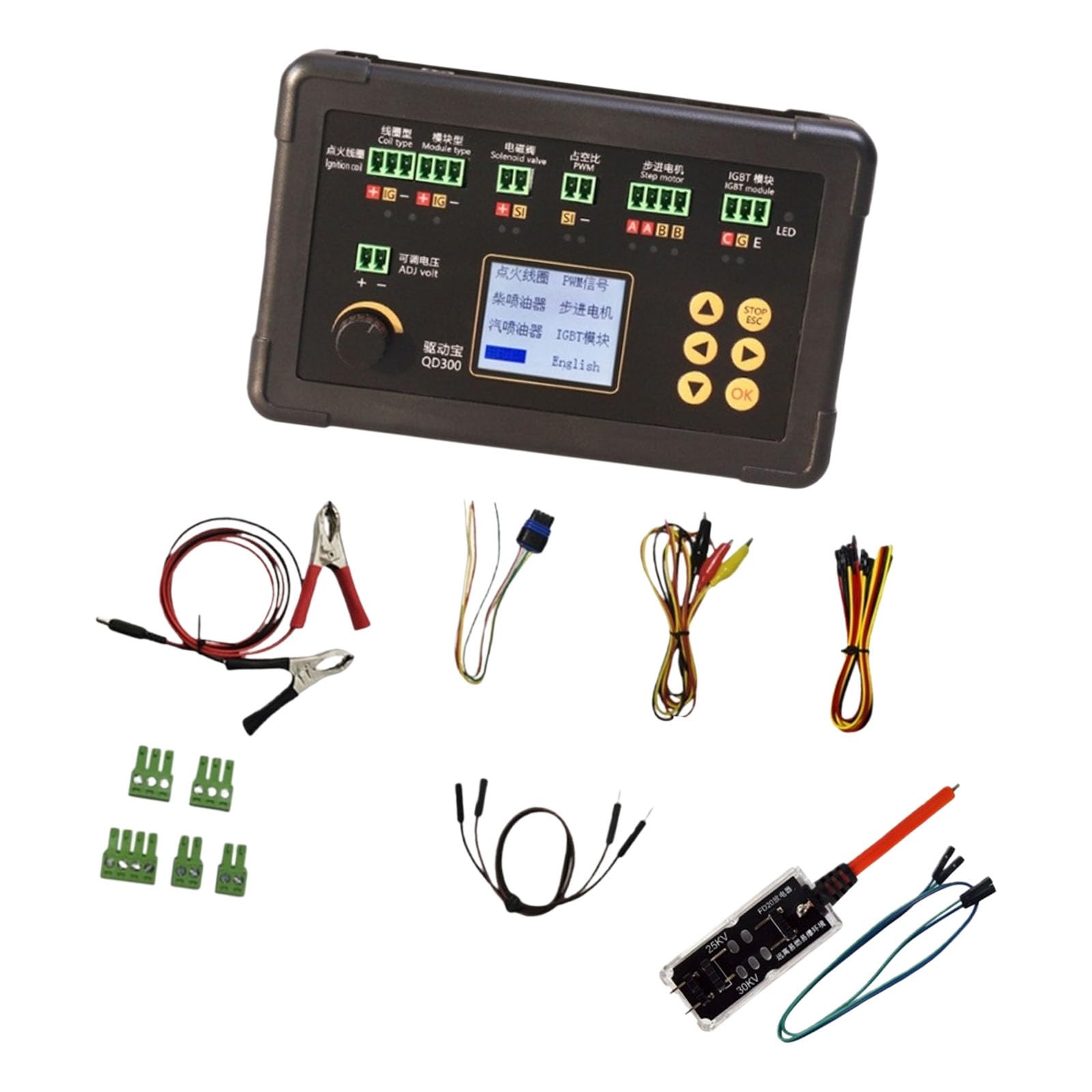 ordinarYone Equipo profesional de diagnóstico automotriz para pruebas de encendido rápido y sistemas de combustible en coches y motocicletas con real