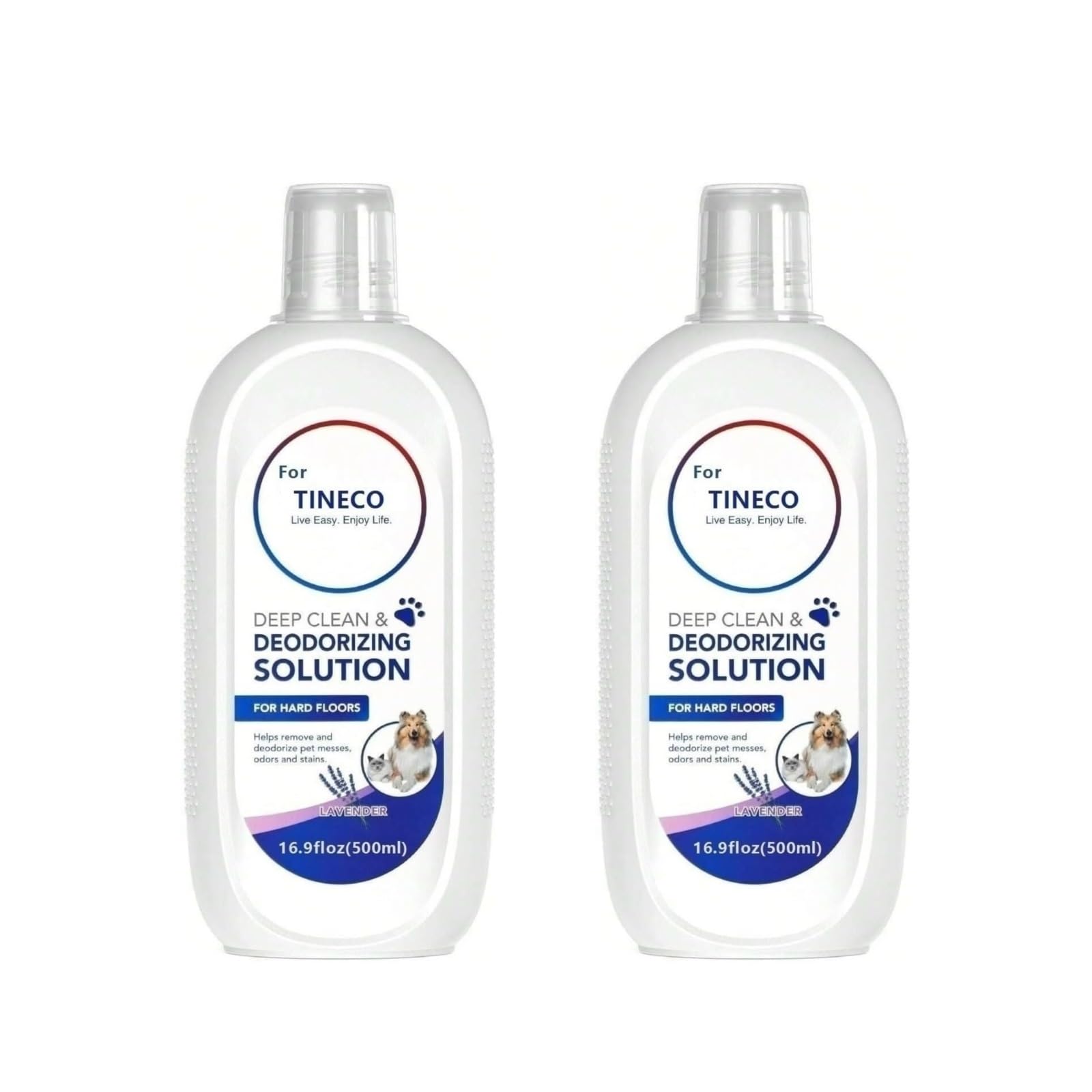 Solución Limpiadora De Pisos Con Aroma A Lavanda, 500 Ml, 16.9 Onzas Líquidas, Compatible Con Tineco IFloor 2/3 Breeze, Floor ONE S3/S5/S5 Pro 2/S6/S7 Pro. Limpieza Profunda De Múltiples Pisos Duros.(