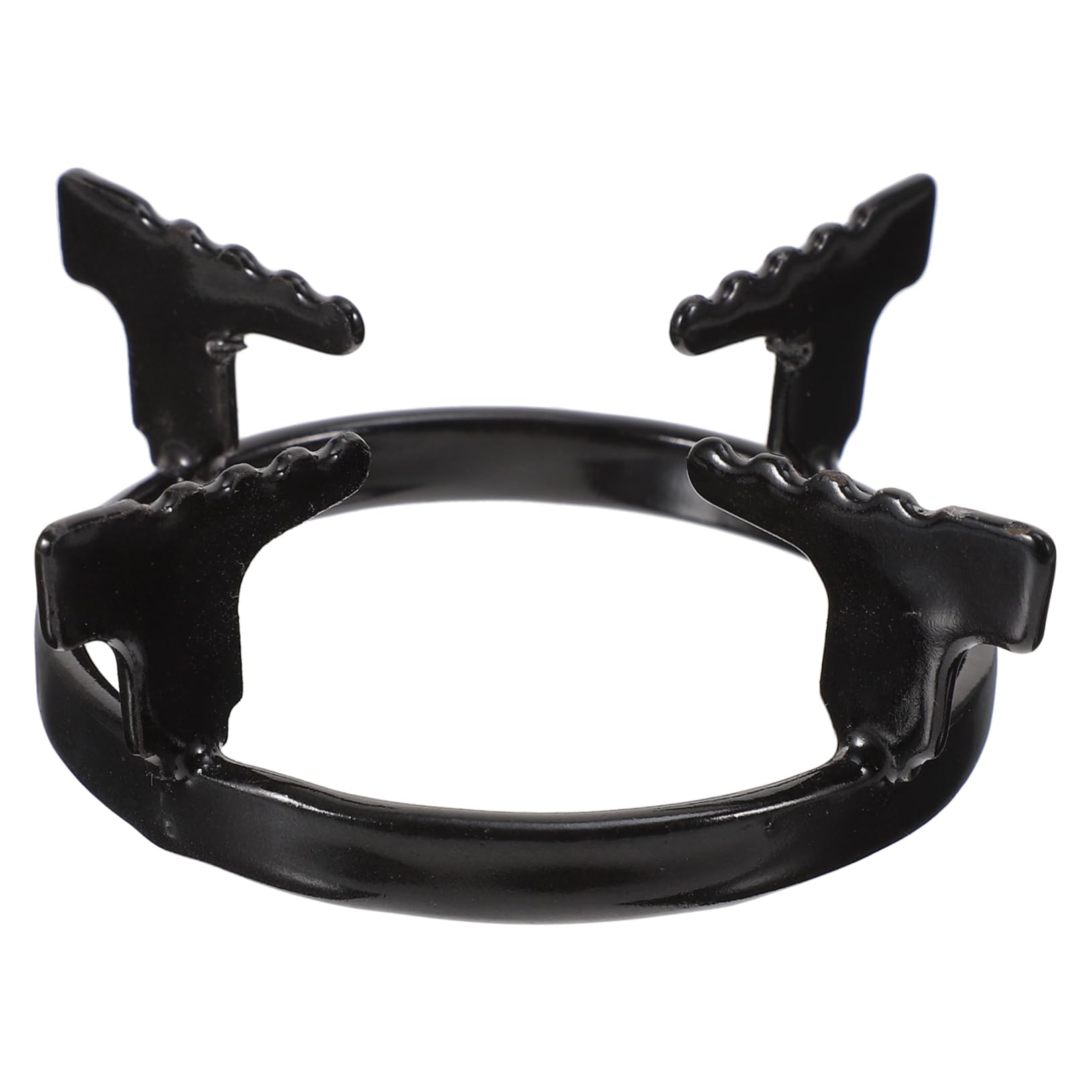 DINHEAROM 1pc Gas Stove Pot Stand Rack - Wok Support for Gas Hobs and Camping Stoves for Coffee Pots and More Versatile Burner Grate