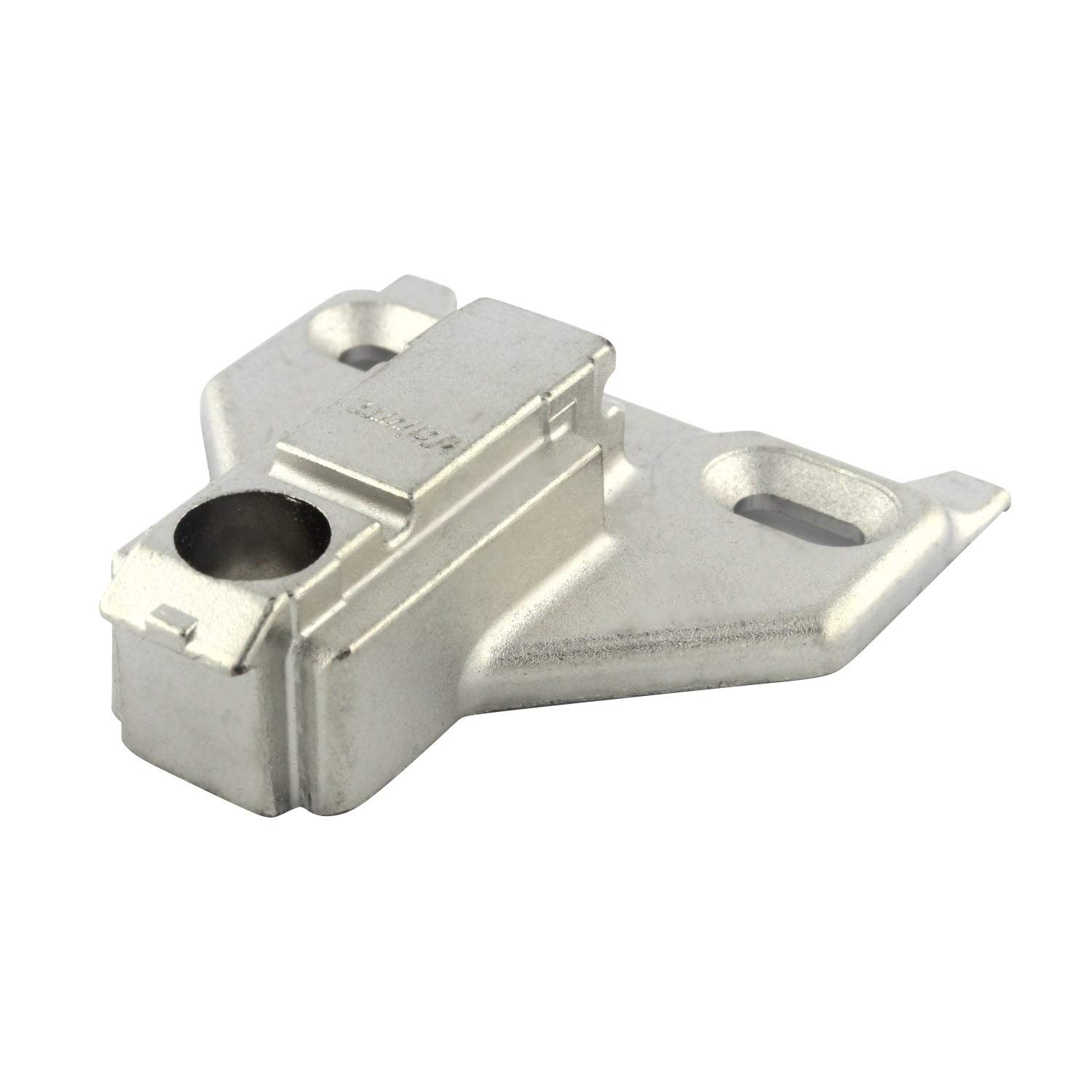 BlumClip Top Face Frame Mounting Plate with Off-Center Mounting, 6mm