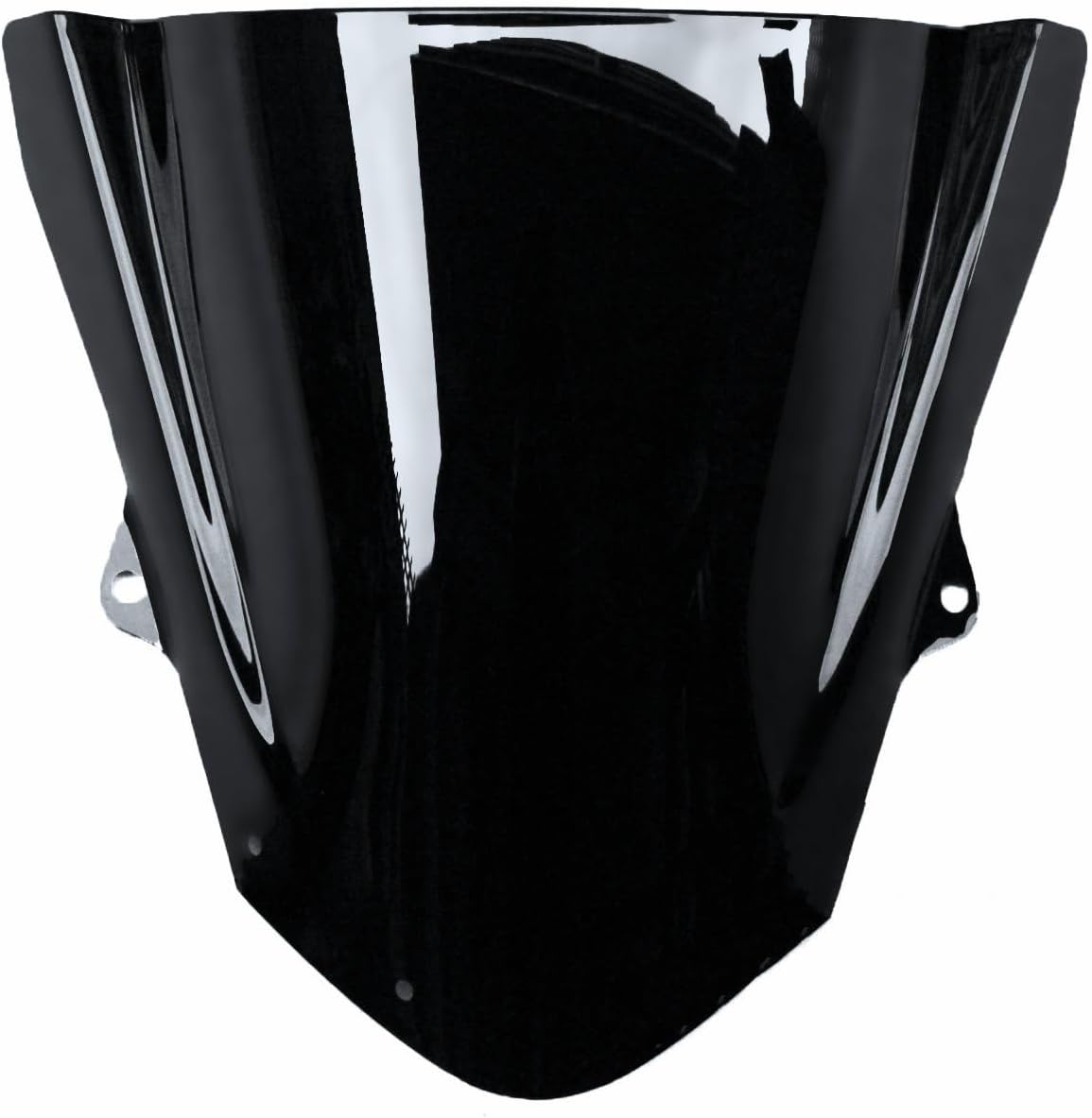 オートバイのスクリーンエクステンション オートバイウインドディフレクターフロントガラスフロントガラスカワサキ ZX6R 2009 -フロントガラス  オートバイ調節可能なスクリーンフロントガラスフロントガラススポイラーエアディフレクターカワサキ用 ZX6R 2009 オートバイ ... フロントガラス オートバイフロントガラススクリーンディフレクターバイザーカワサキ用 ZX6R用 ZX636用 2009 2010 2