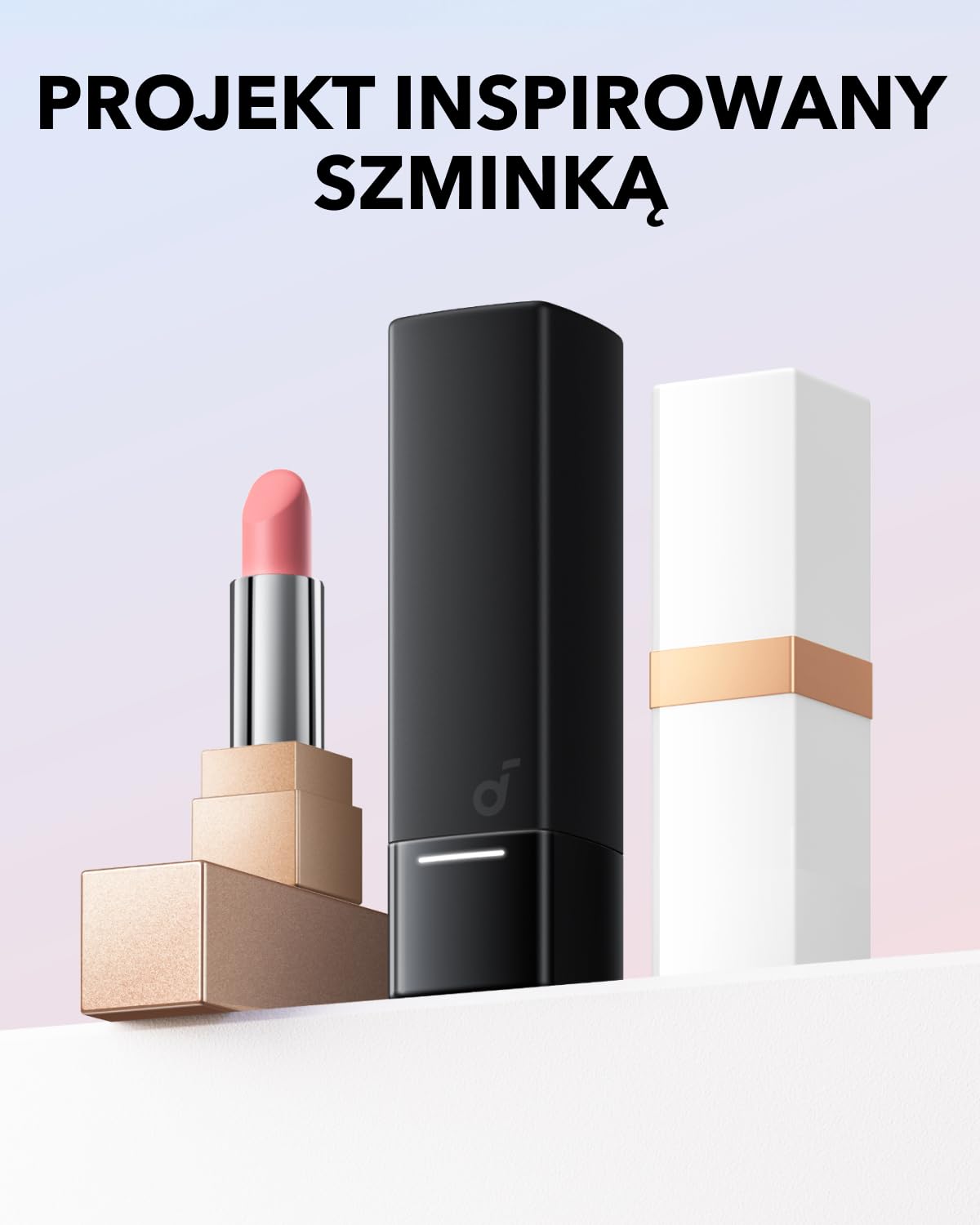 Soundcore A30i Anker, słuchawki z redukcją szumów, stylowy wygląd, małe, lekkie i wygodne, inteligentna redukcja szumów, czysty dźwięk, 24h odtwarzania, IP54, bezprzewodowe, Bluetooth 5.4.