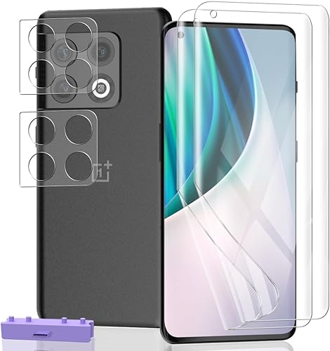 Miniatura 32 de Paquete de 3+2 protectores de pantalla para Samsung Galaxy S25 Ultra Flexible TPU Film (no vidrio) con protector de lente de cámara de vidrio