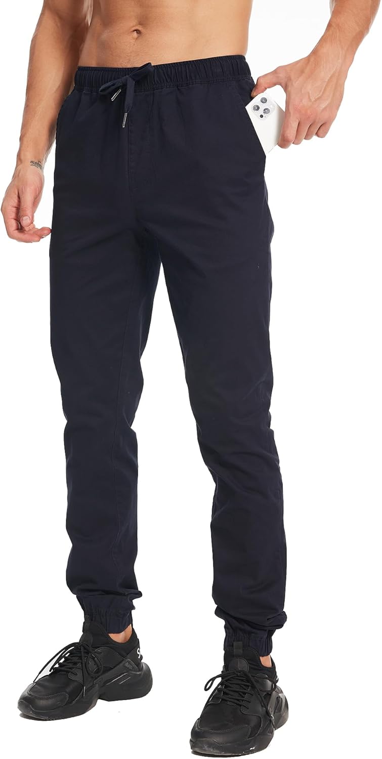 34"/36" Inseam Mens Tall Joggers Extra Long Workout Athletic Pants - Image 2