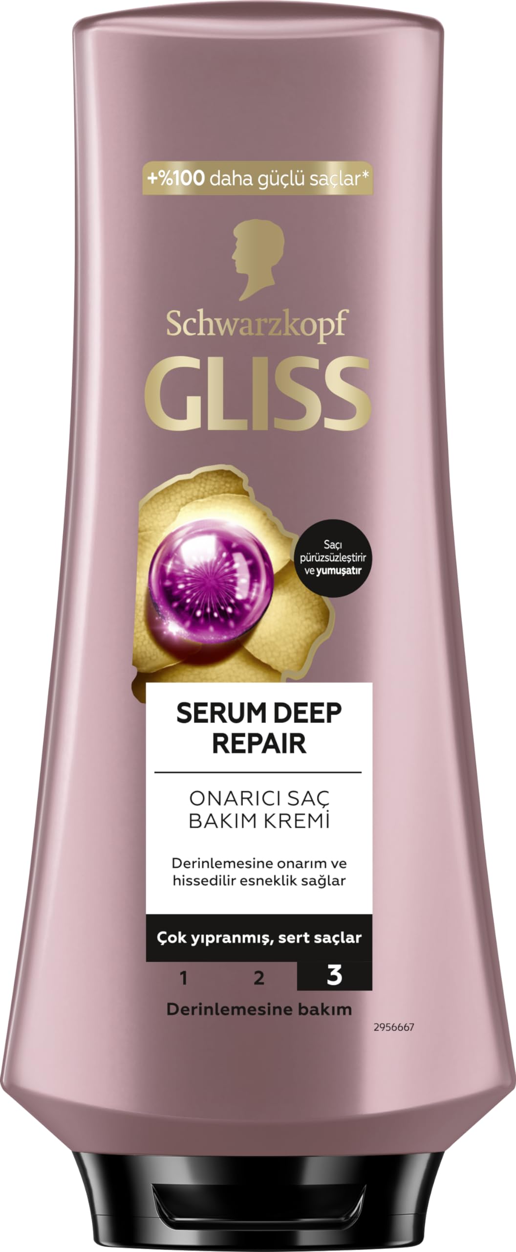 Gliss Serum Deep Repair Onarıcı Saç Bakım Kremi 360 ml