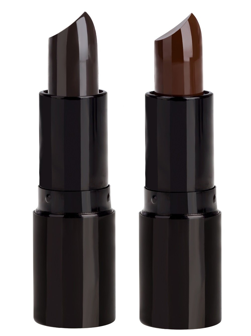 Professional Hair Color Lipstick Non-toxic Olive Oil In Crayon Cover White Temporary Hair Dyeing (2 Packs-Dark brown+Coffee)