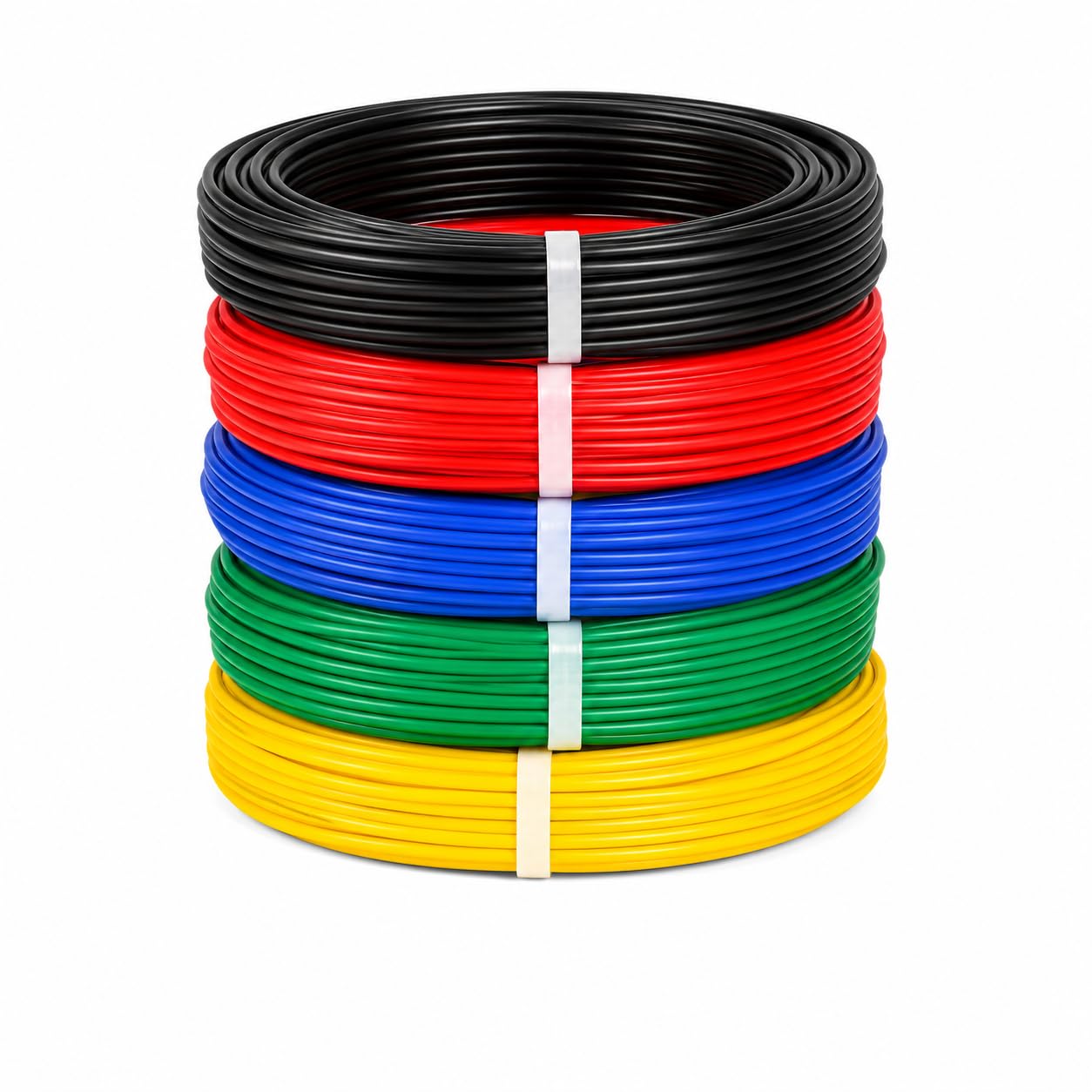 Single-Core Breadboard Jumper Hookup Wire Kit | 100% Pure Copper 22 AWG Wire | 5 Colors x 5 Meters (25 Meters Total) | Flexible Solid Core Wire for Arduino, PCB, Breadboard, DIY Electronics-picture-14