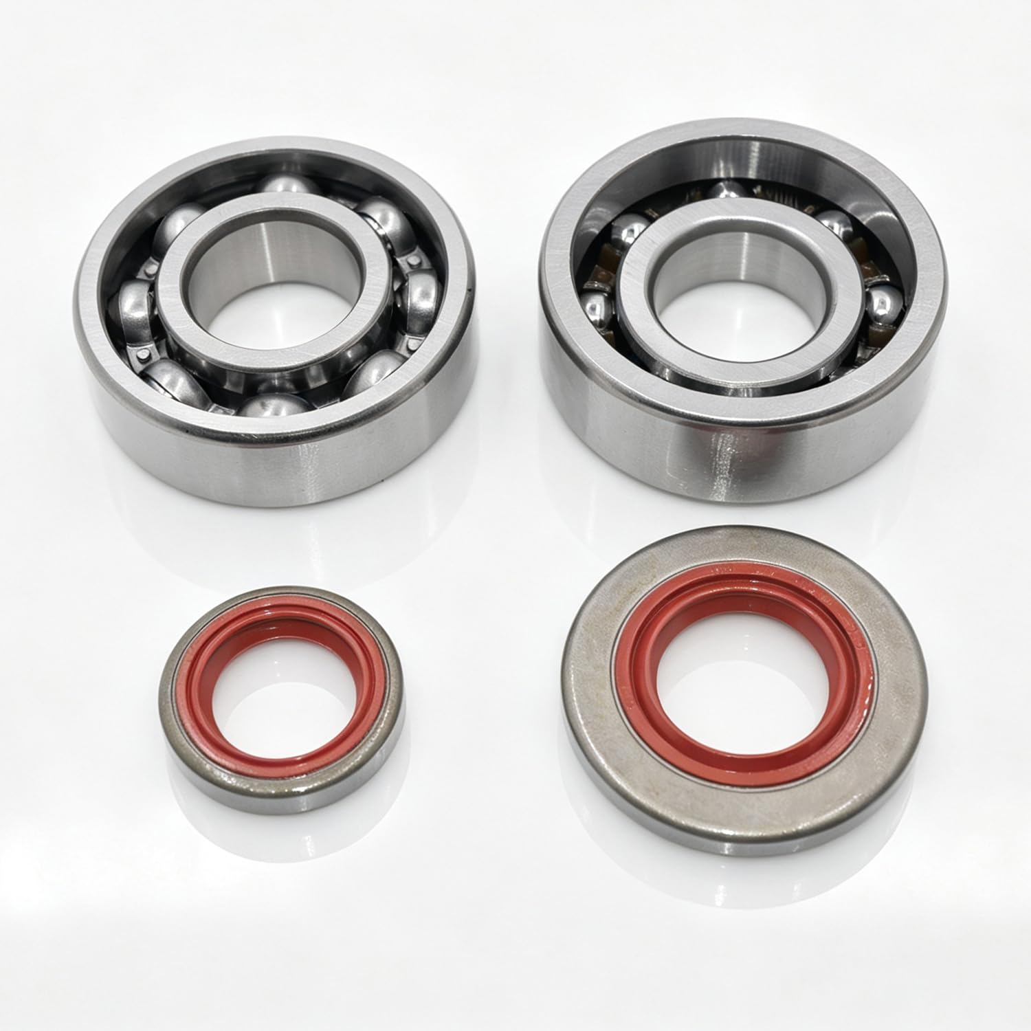 Hippotech Pack Crankshaft Ball Bearing Oil Seal For Stihl 066 Ms660 065 Ms650 064 Ms640 Chainsaw