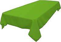 Vista 237 de LA Linen - Mantel rectangular de popelina de poliéster