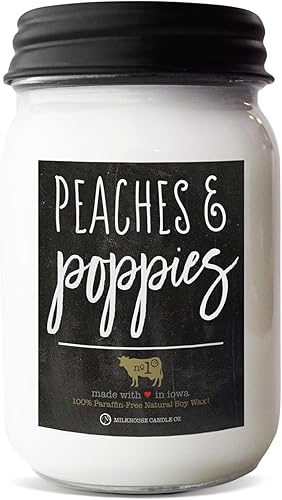 Miniatura 48 de Milkhouse Candle Company - Autumn Orchard - Velas de cera de abeja y soja de 26 onzas - Colección Farmhouse - 100% natural, sin parafina, con aceite