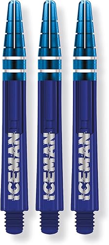 Miniatura 4 de RED DRAGON Gerwyn Price Iceman Nitro Ionic Dart Shaft Collection 5 juegos por paquete (15 ejes en total)