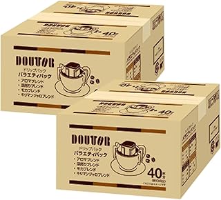 ドトールコーヒー ドリップパック バラエティ パック 40袋× 2箱 ドトール ドリップコーヒー ドリップ 珈琲 コーヒー 内祝い お礼 業務用 まとめ買い お取り寄せグルメ ギフト プレゼント 実用的 個包装 小分け