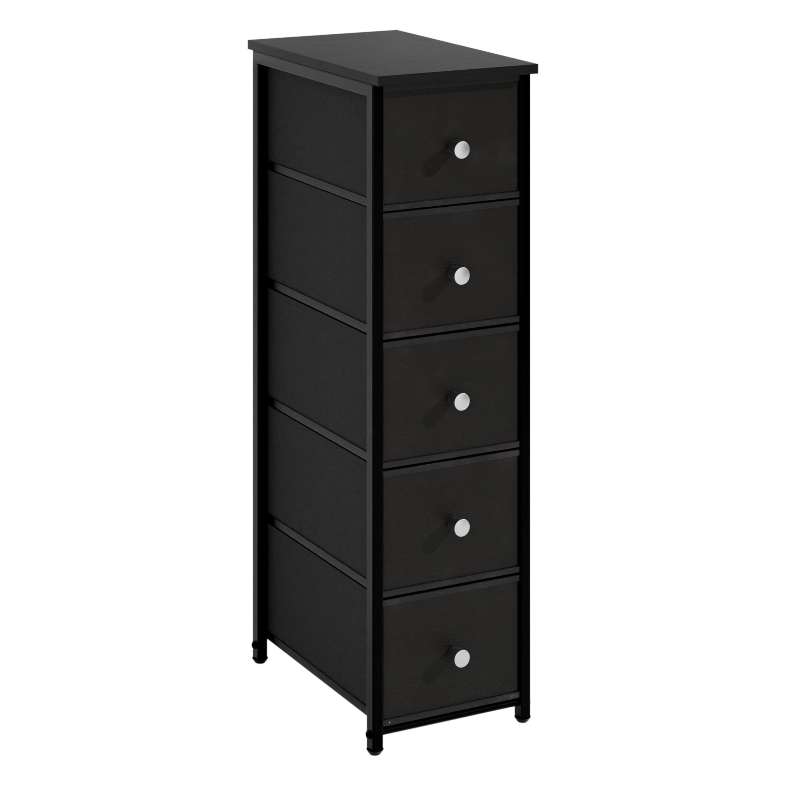 Amazon.com: lurcns Narrow Storage Cabinet for Small Spaces Slim Bathroom  Dresser with Drawers Tall Thin Storage Organizer for Bathroom Bedroom Skinny  Cabinet(Black, 5 Drawers) : Home & Kitchen