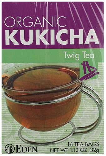Eden Organic Kukicha, Twig Tea 0.07 oz (paquete de 1)