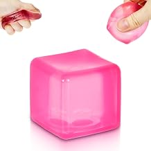 squishy cube Stress Ball,3.5cm1.38Inch Cube Fidget Toys,Squishy Cube for Anxiety Relief Stress Reliever,Stress Relief Toys for Adults Kids Children TeensPink