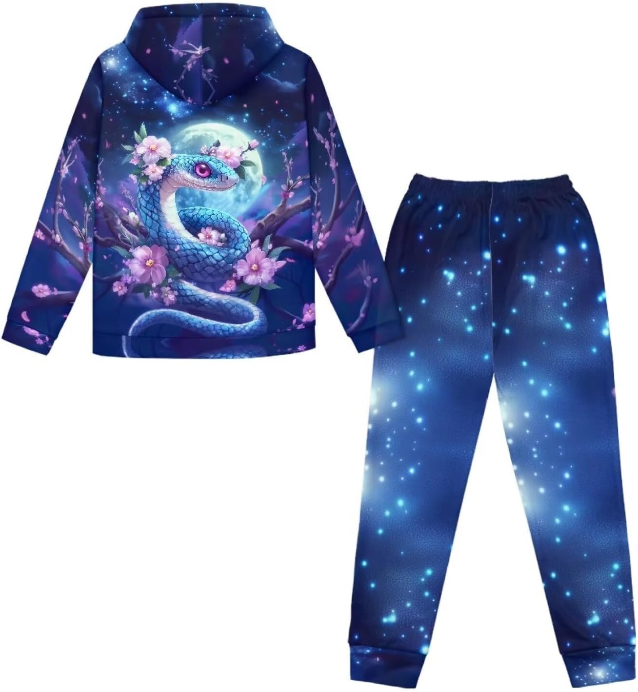 Hoodie and Sweat Pants Set for Girls 5-16Y Hoodies Tracksuit Long Sleeve Sweatshirts Jogger Pant