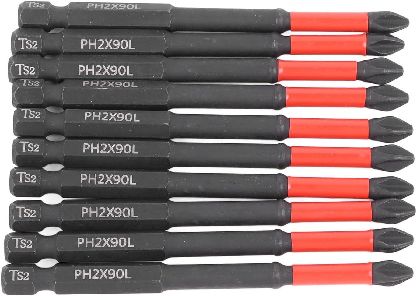 Cross Screwdriver Head, Practical Impact High Hardness Alloy Steel Cross Screwdriver Bits for Electric Drill