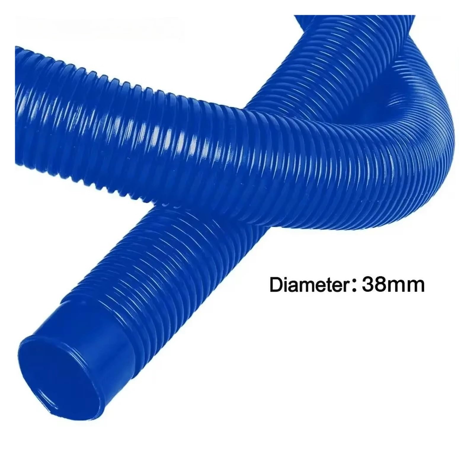 Tuyau de piscine, 38 mm de diamètre, 6,6 m de longueur totale