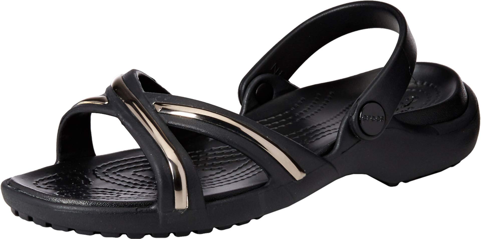 crocs Womens Meleen MetalBlock XBand SNDL W Charcoal Grey Fashion Sandals-3 UK (W5) (205571-0FG-W5) (B07DLRQPW8) Amazon Price History, Amazon Price Tracker