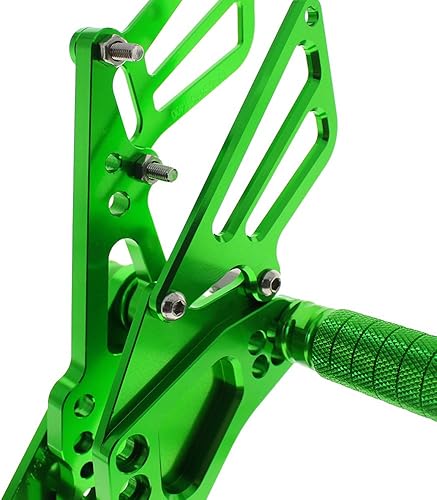 Miniatura 45 de FXCNC Juego de estriberas ajustables para motocicleta CNC K9 K11 compatibles con GSXR 1000 GSXR1000 GSX-R1000 2009-2016 Oro