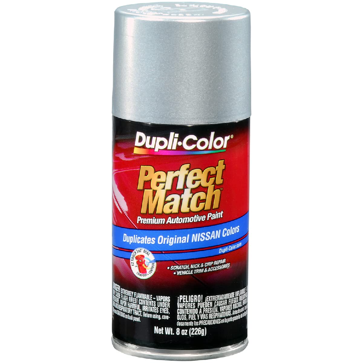 Dupli-Color EBNS05657 Perfect Match Automotive Spray Paint - Silver Frost Metallic, 549-8 oz. Aerosol Can