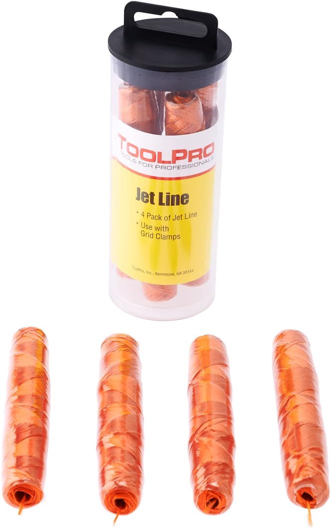 TOOLPROLeveling Line - 4 Pack ( Jet Line ) by TOOLPRO
